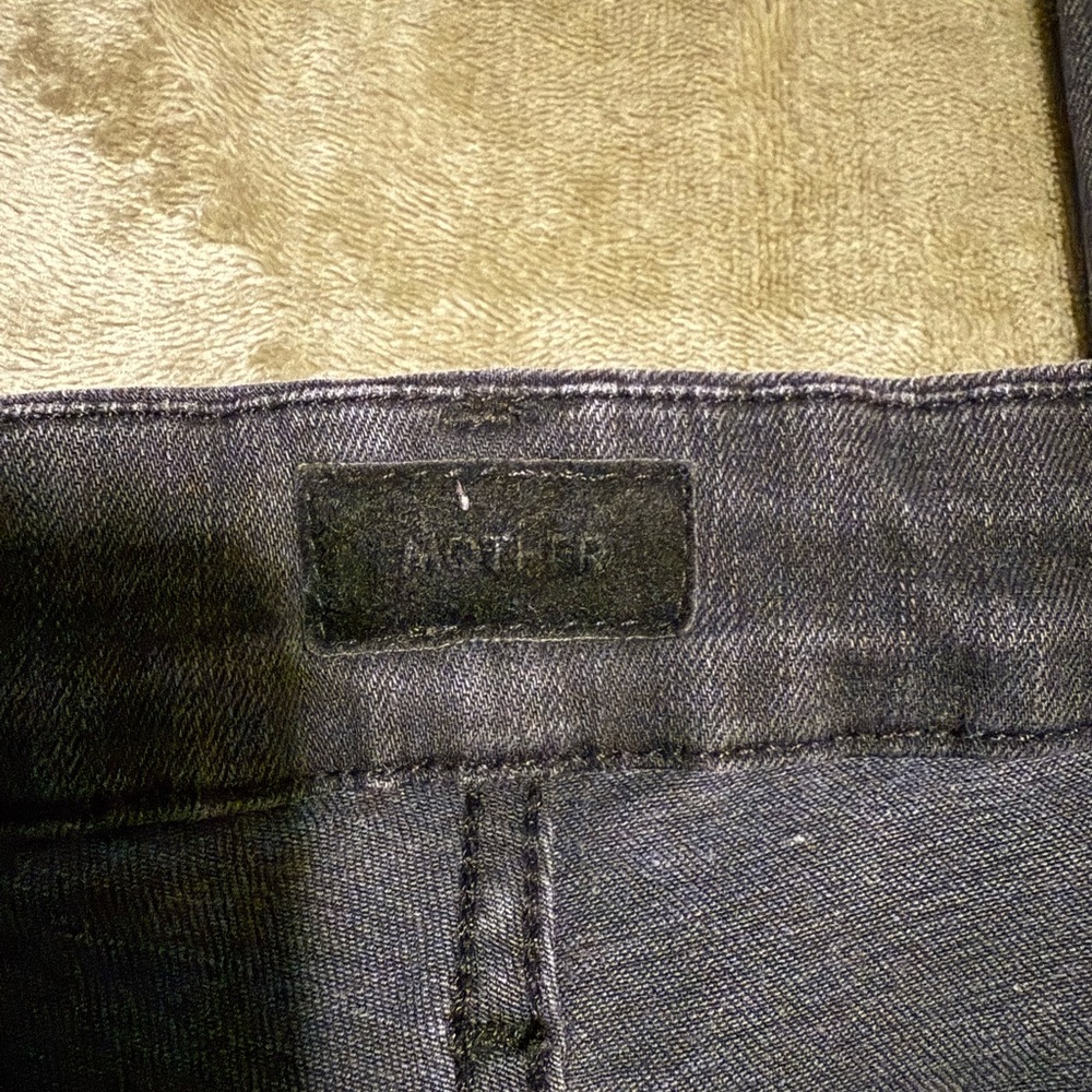 MOTHER THE LOOKER ANKLE FRAY JEANS - BURNING OUT LANTERNS Size 27 - Picture 8 of 11
